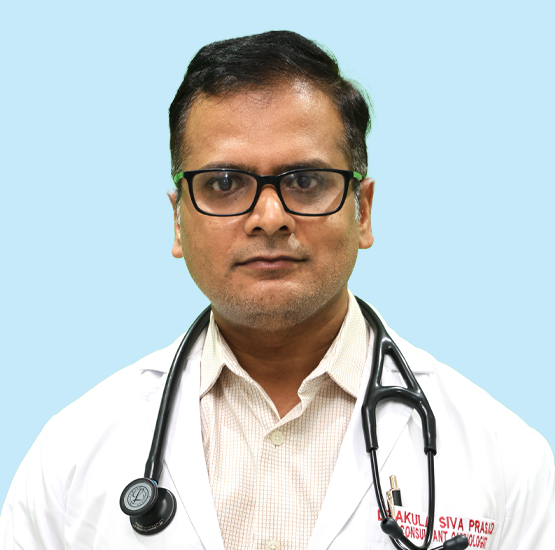 Dr Akula Siva Prasad, Cardiologist, KIMS Sikhara Hospital Guntur